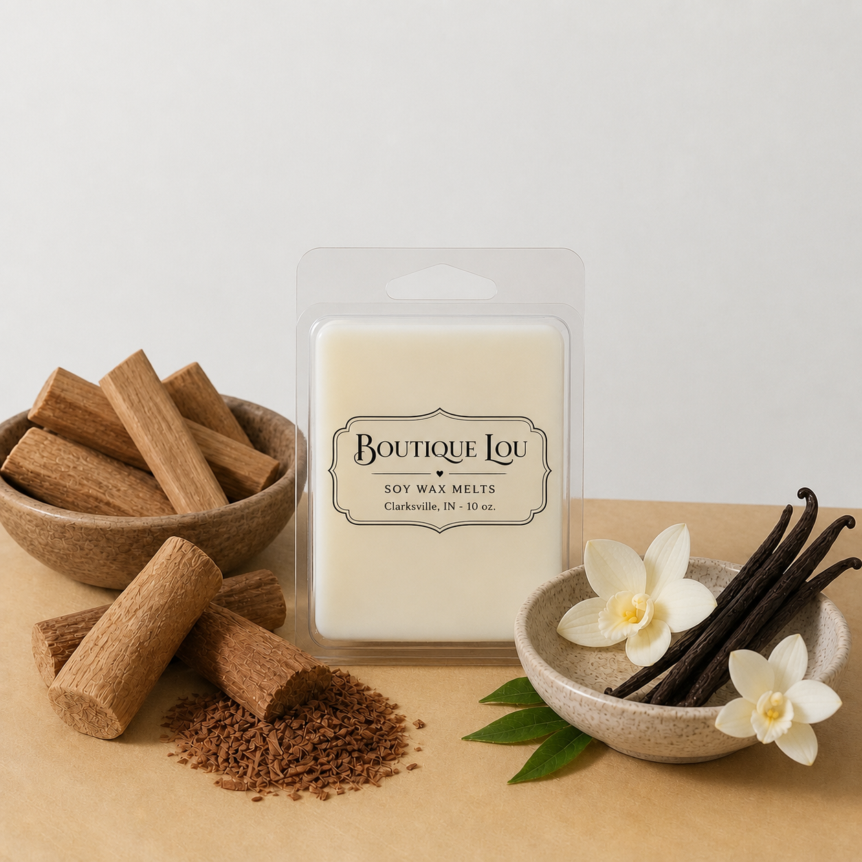 Sandalwood & Vanilla 3 oz. Soy Wax Melt