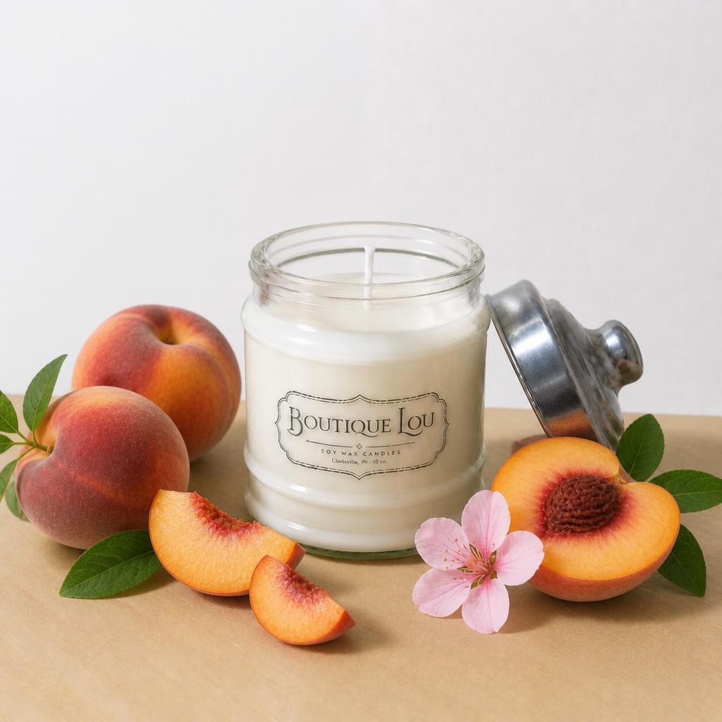 Peach Bellini 10 oz Soy Candle