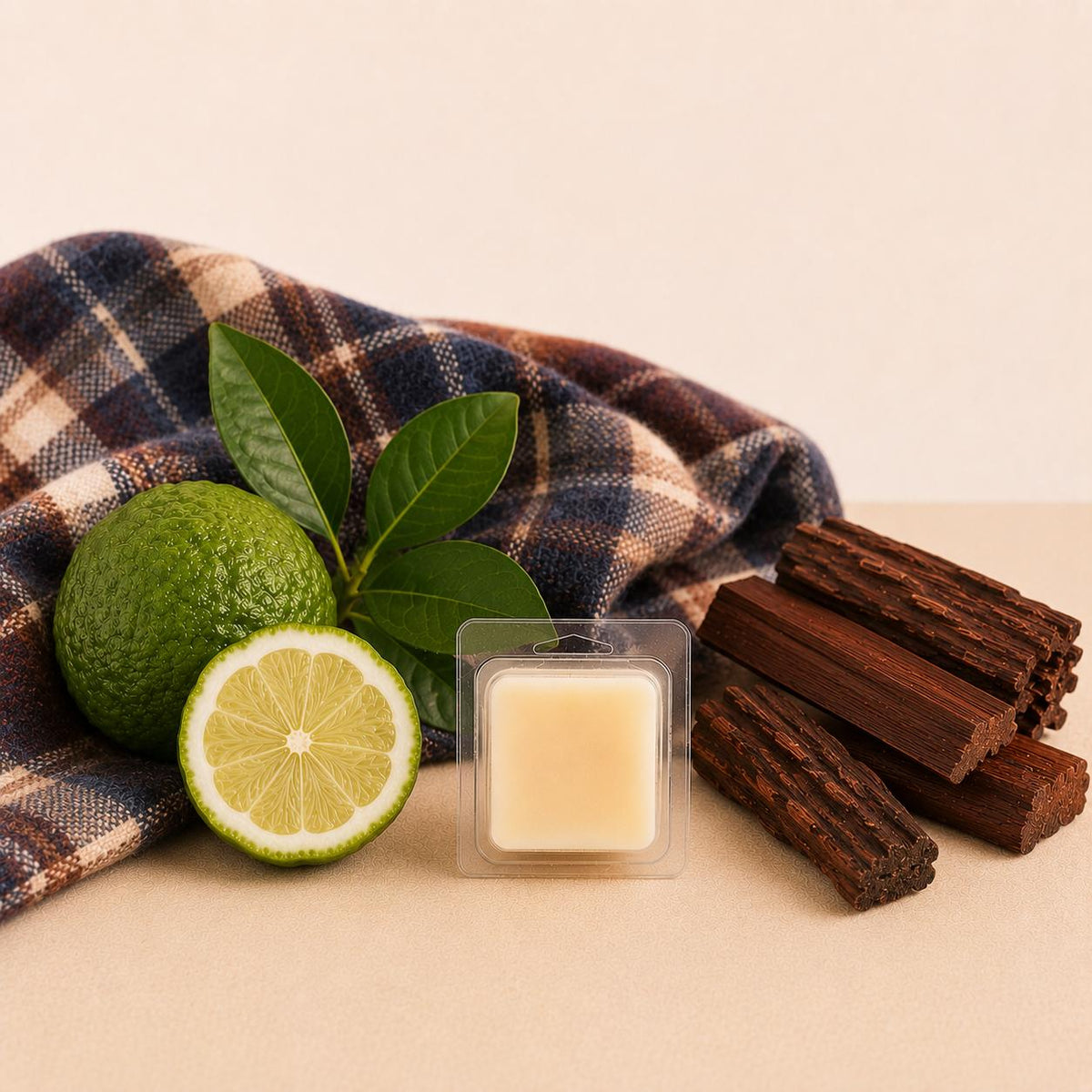 Fuzzy Flannel 1 oz. Soy Wax Melt Sample