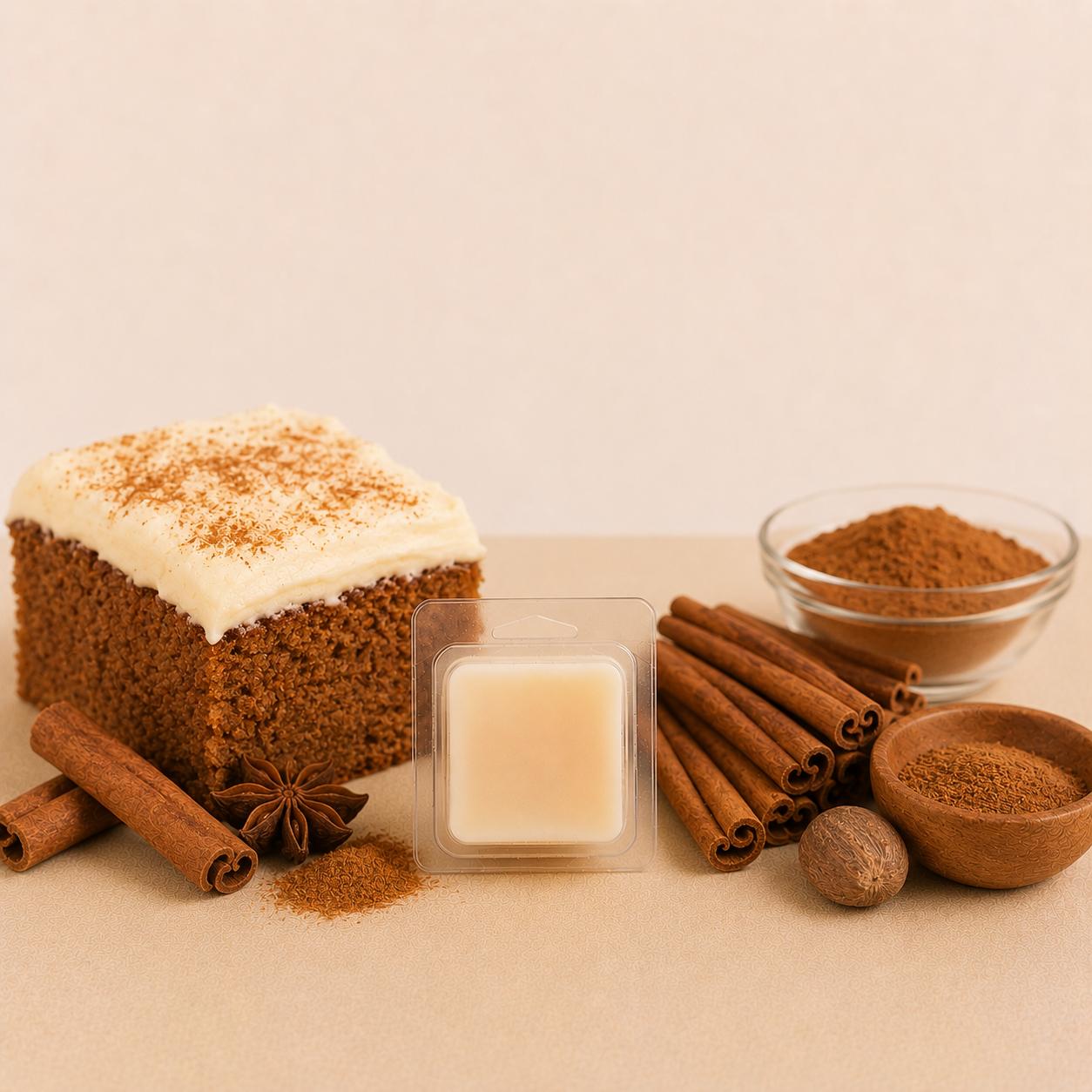 Cinnamon Spice Cake 1 oz. Soy Wax Melt Sample