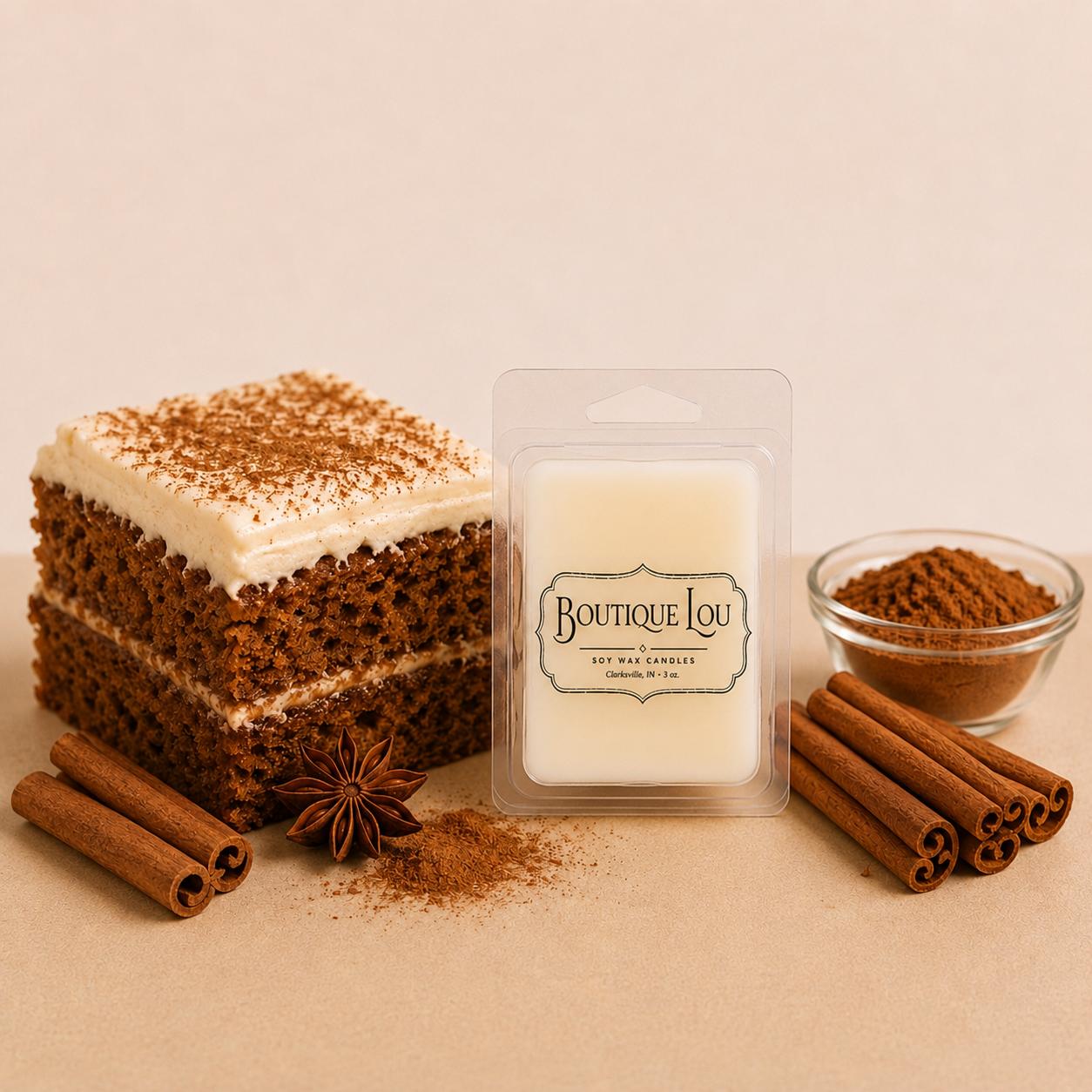 Cinnamon Spice Cake 3 oz. Soy Wax Melt