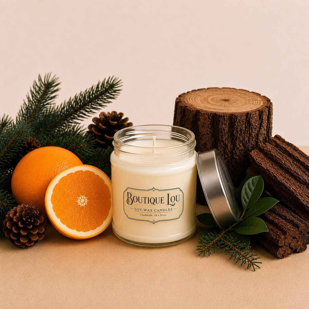 Cozy Cabin 10 oz Soy Candle