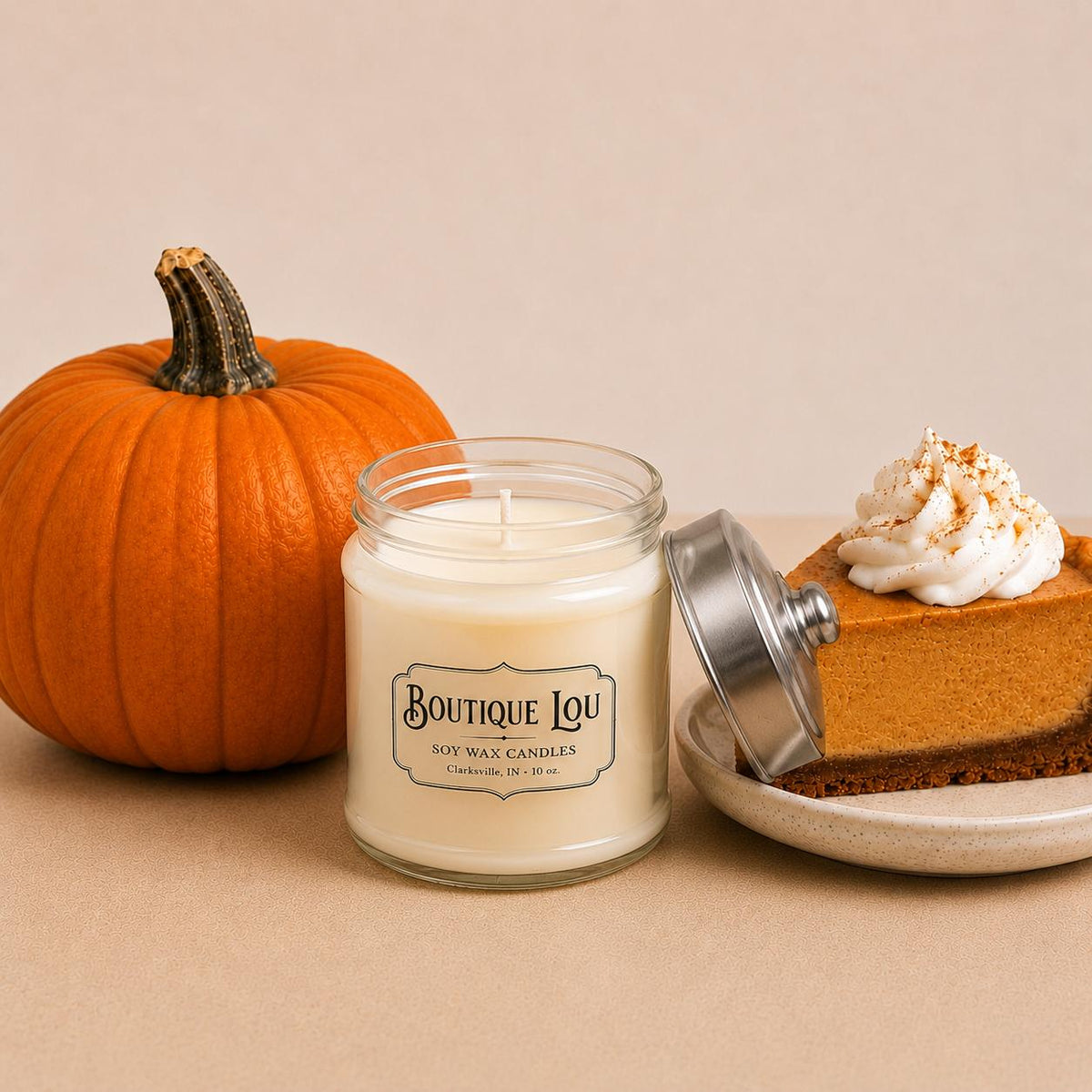 Pumpkin Cheesecake 10 oz Soy Candle