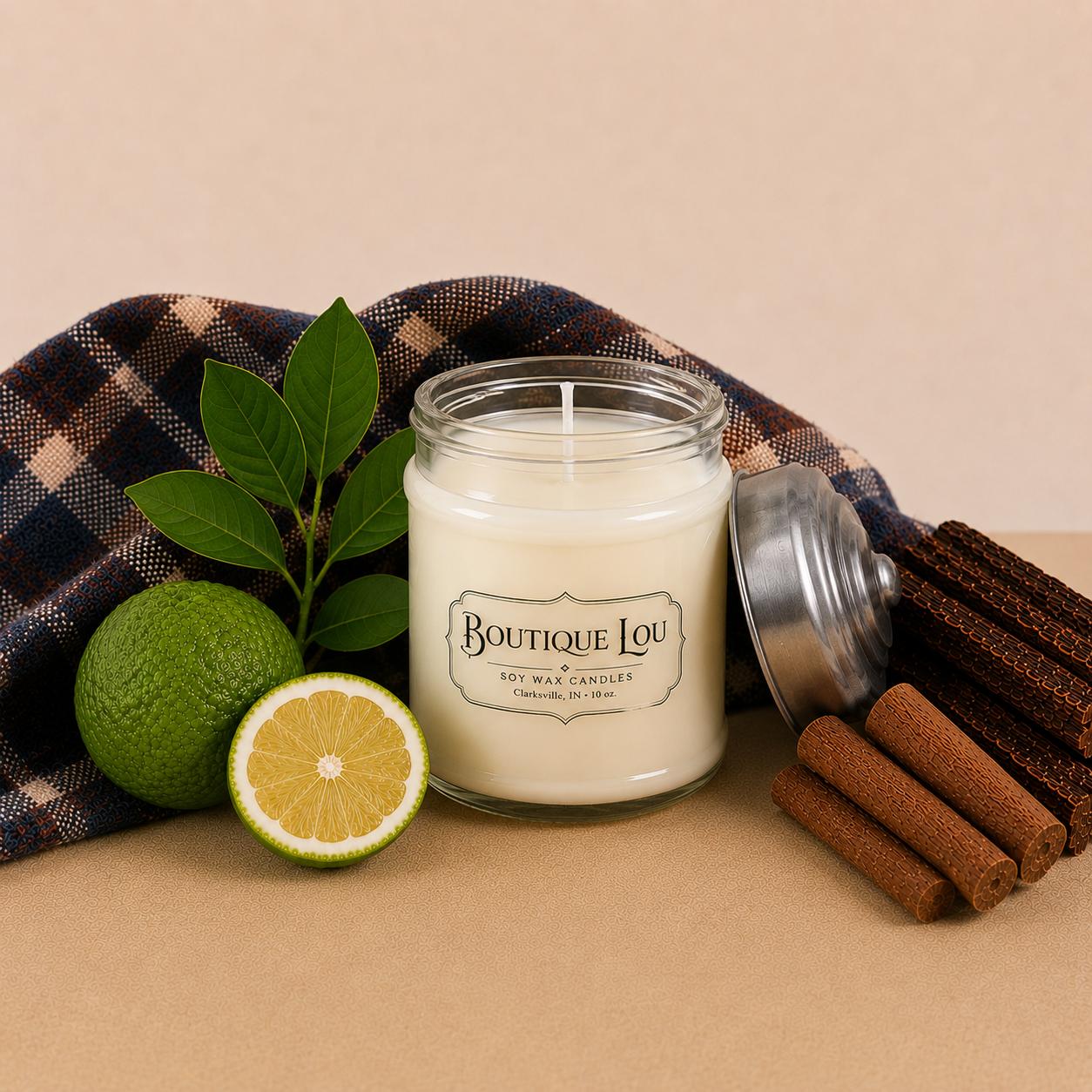 Fuzzy Flannel 10 oz Soy Candle