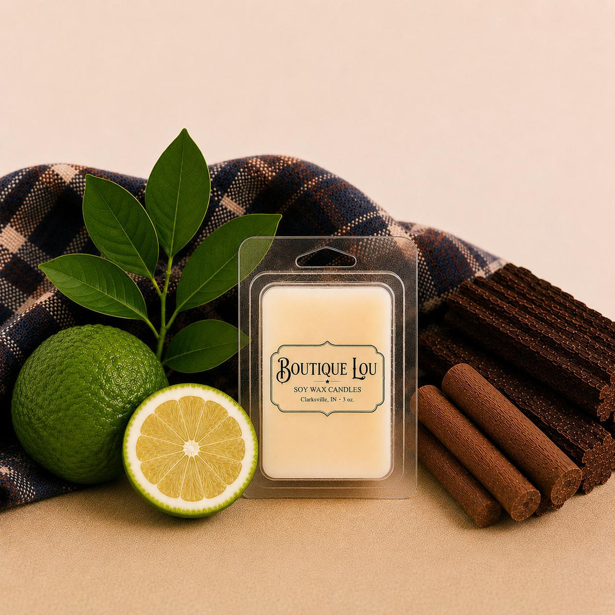 Fuzzy Flannel 3 oz. Soy Wax Melt