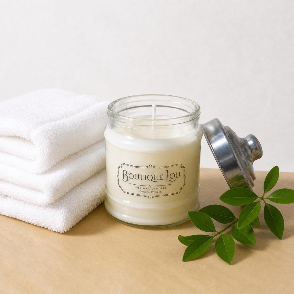 Fluffy Towels 10 oz Soy Candle