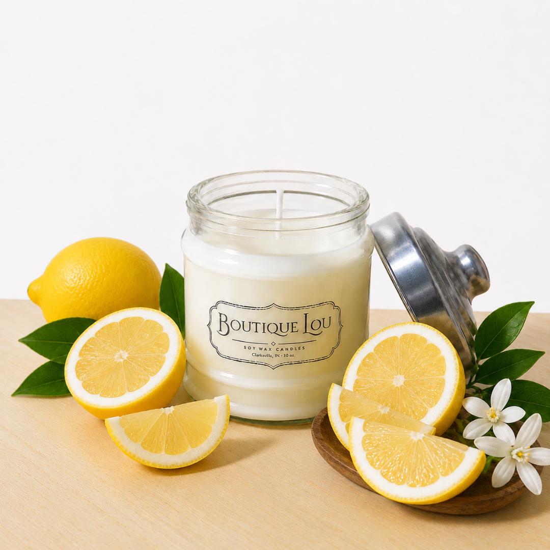 Lemon Fresh 10 oz Soy Candle